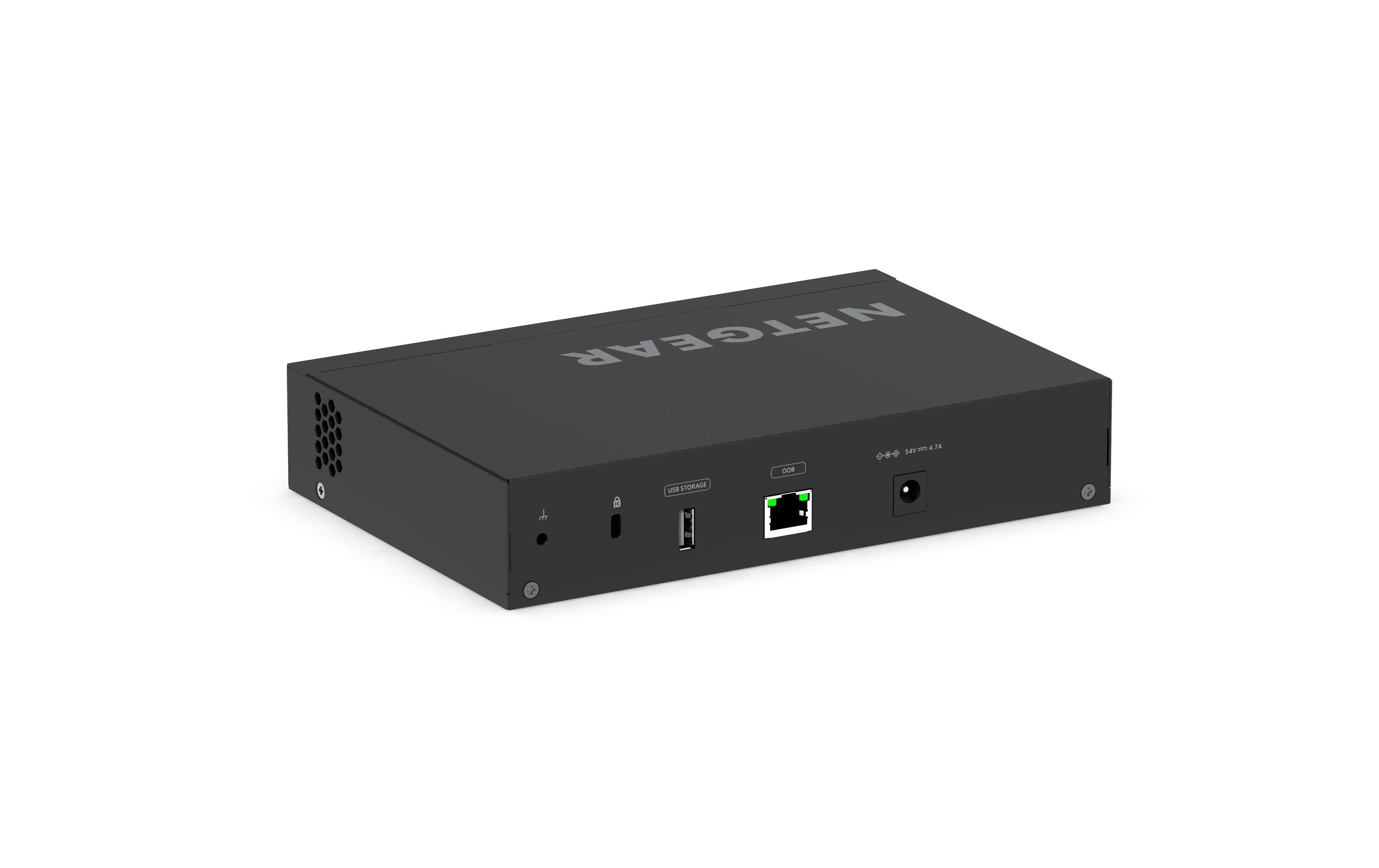 PoE+ Switch M4250-8G2XF-PoE+ 10 Port<br>NETGEAR AV Line M4250-8G2XF-PoE+ Fully Managed Desktop Switch (GSM4210PX)