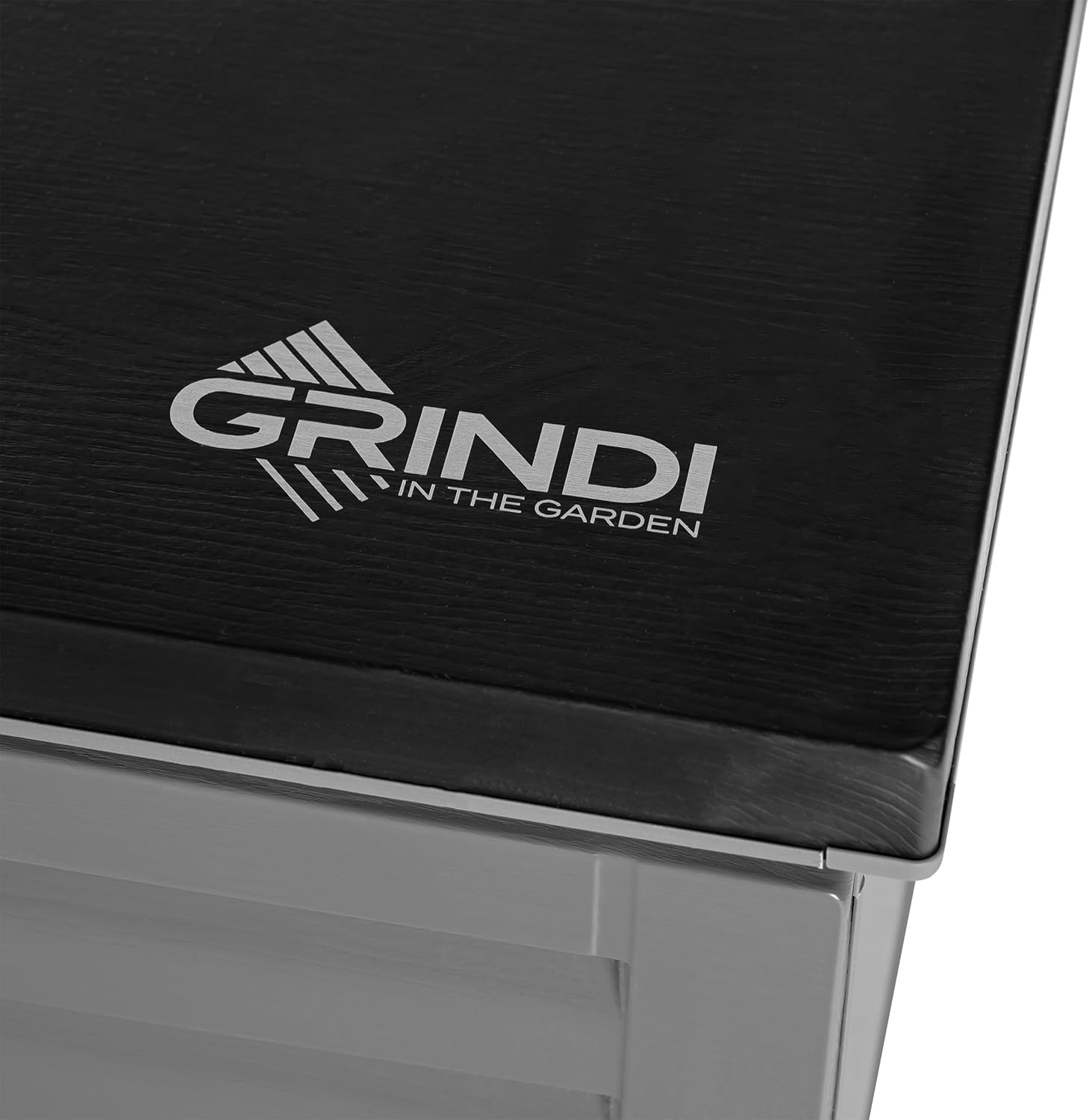 Grindi - Aufbewahrungsbox mit Deckel - Auflagenbox Larus - Gartenbox - Kissenbox 390 L - Outdoor Schrank - Paketbox - Sitzbank mit Stauraum - Gartenhaus - Geräteschuppen - Truhe mit Deckel