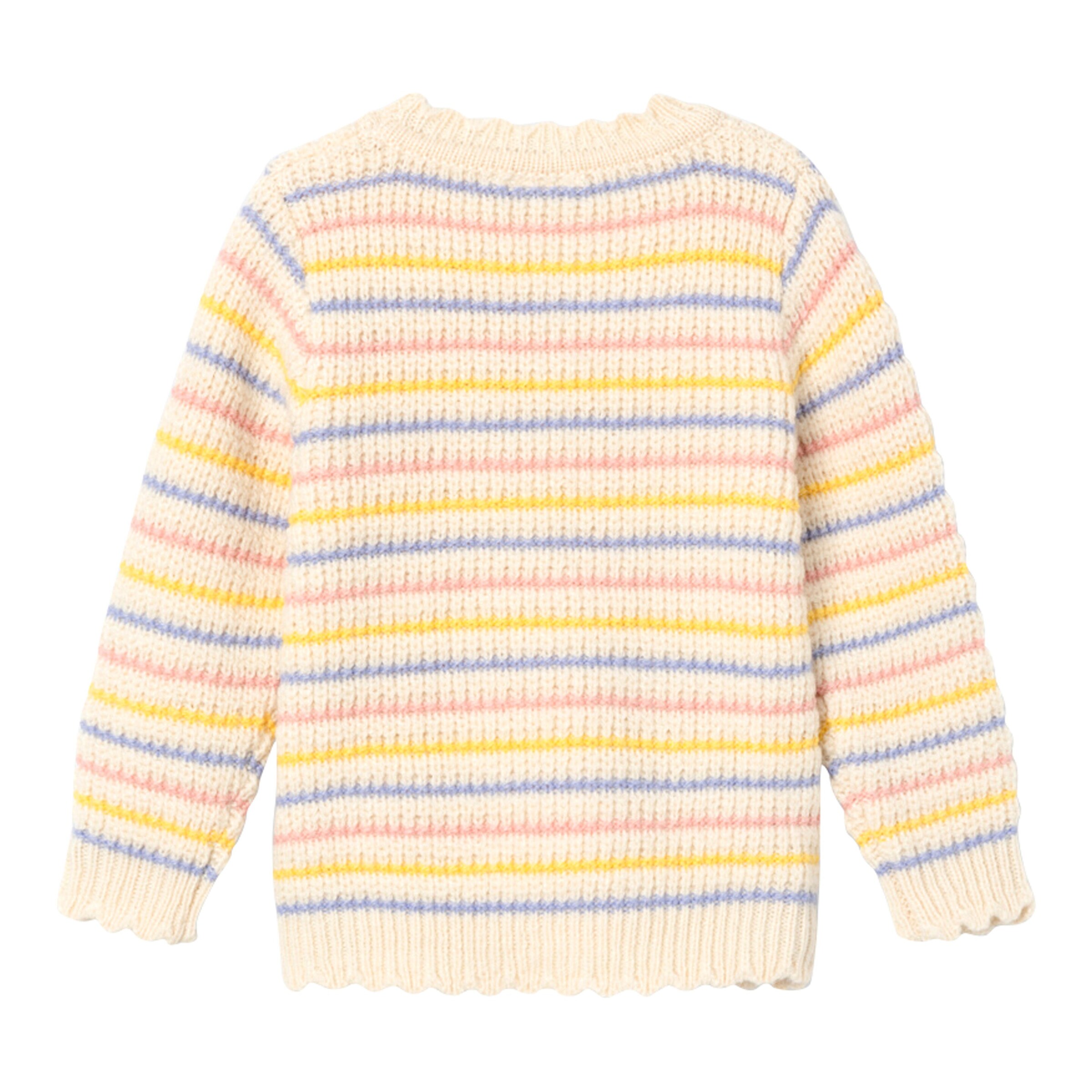 NAME IT Strickpullover Ringel natur/bunt