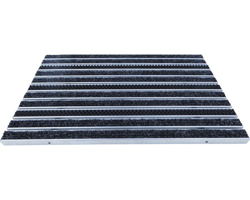 Wolfa ribbel/borstel inzetstuk voor deurmatbox 60x40x2 cm