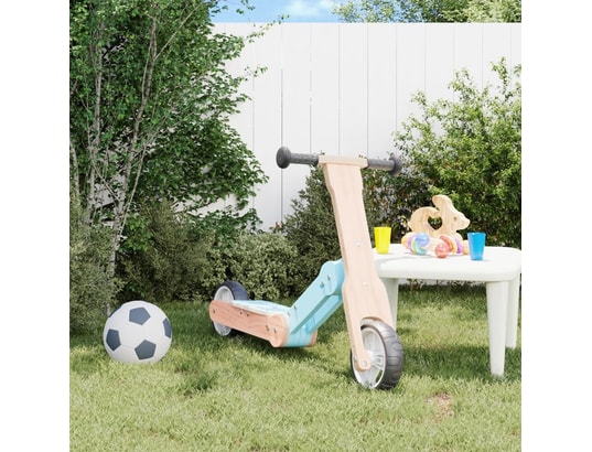 VIDAXL - Trottinette pour enfants 2-in-1 bleu clair