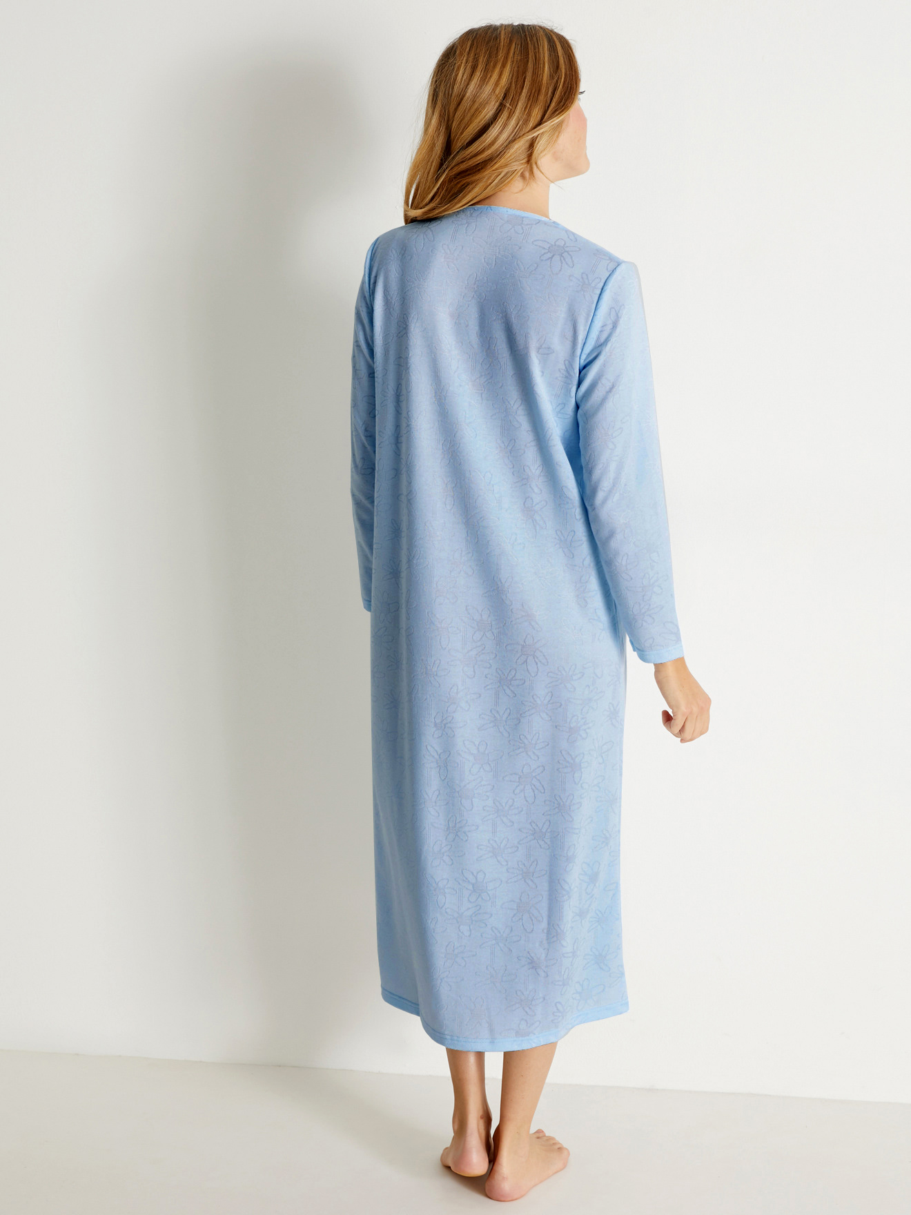 Chemise de nuit unie