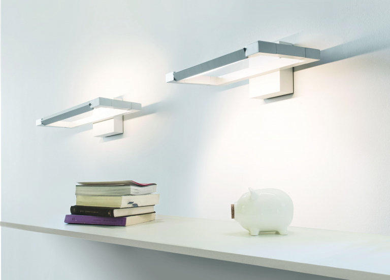 Nemo Spigolo wandlamp LED zwart