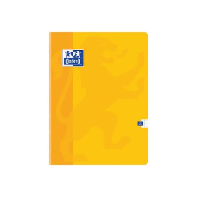 Oxford - Cahier 24 x 32 cm - 96 pages - grands carreaux (Seyes) - disponible dans différentes couleurs