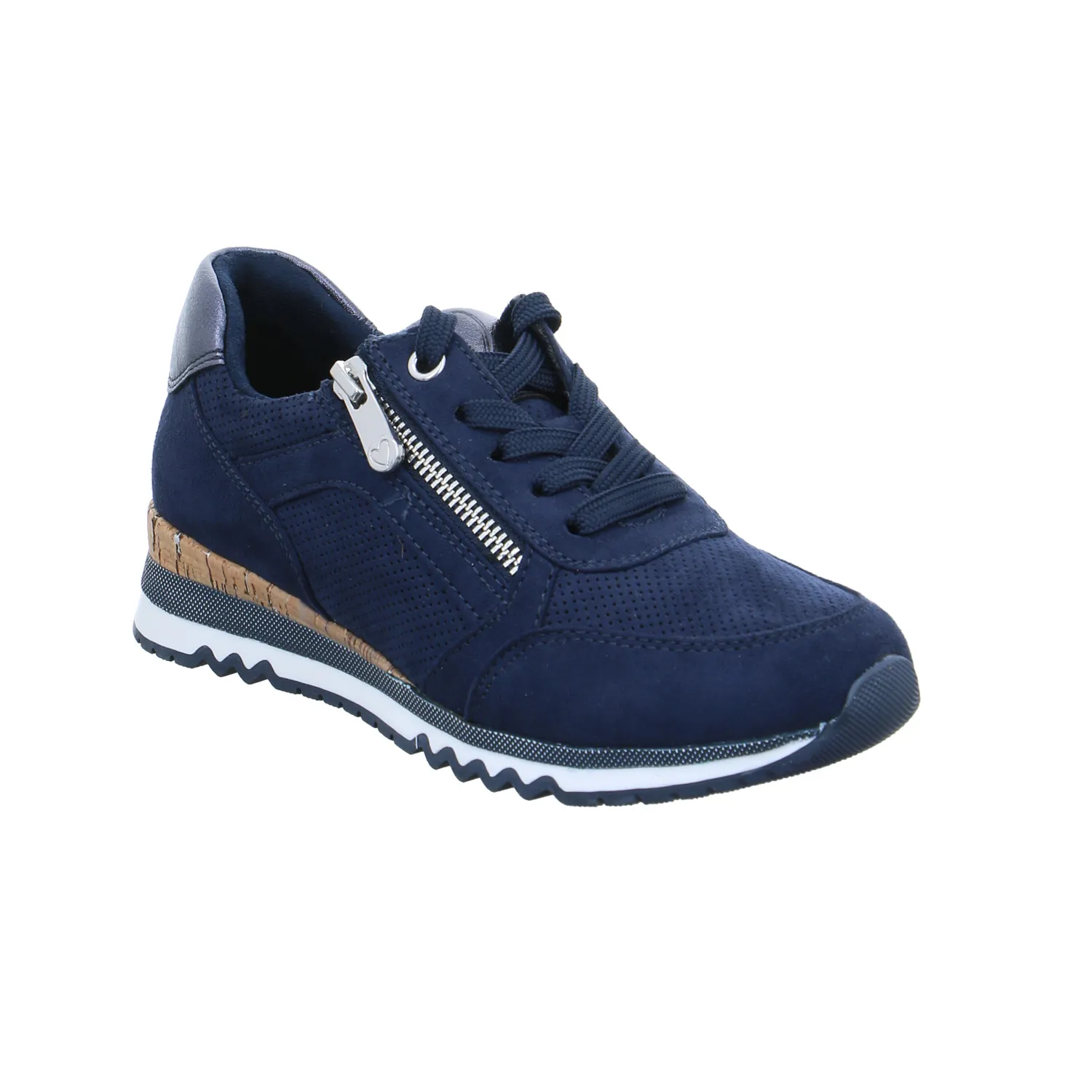 MARCO TOZZI Bootsschuh Blau Lederimitat