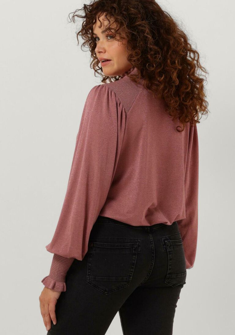 MOS MOSH roze mos mosh t-shirt mmkaliva ls blouse