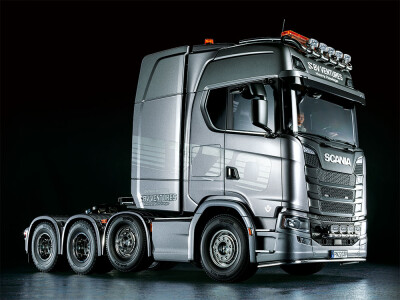 Tamiya - Rc Scania 770 S 8X4/4 Fjernstyret Lastbil Byggesæt - 1:14 - 56371