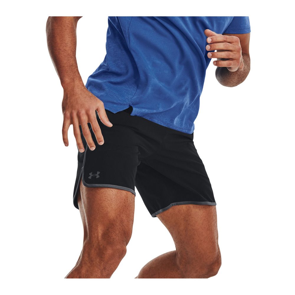 Under Armour UA HIIT WOVEN 8IN - Short Homme black/pitch gray