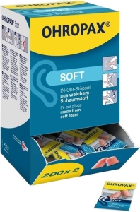 Ohropax Soft Spenderbox, 200 x 1 Paar
