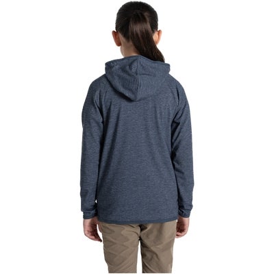 Craghoppers NosiLife Frey  Insektsavvisende Hettegenser, Blue Navy Marl