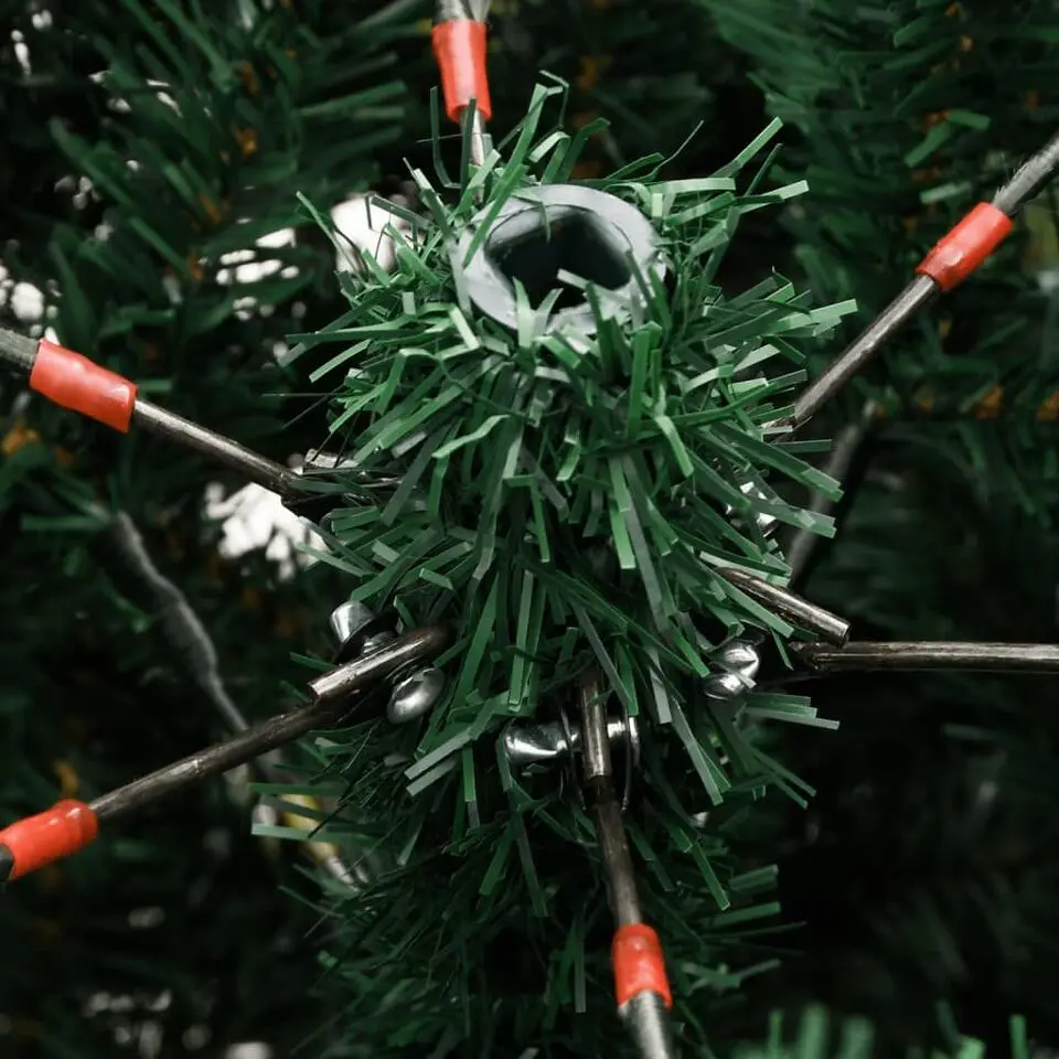 vidaXL - Gescharnierde Kunstkerstboom - Groen - 120 cm
