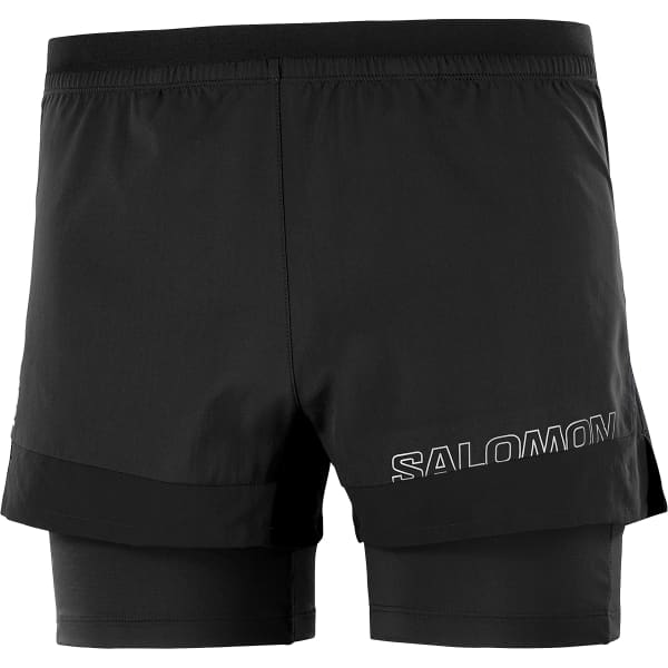Short trail SALOMON CROSS 2IN1 SHORTS M DEEP BLACK
