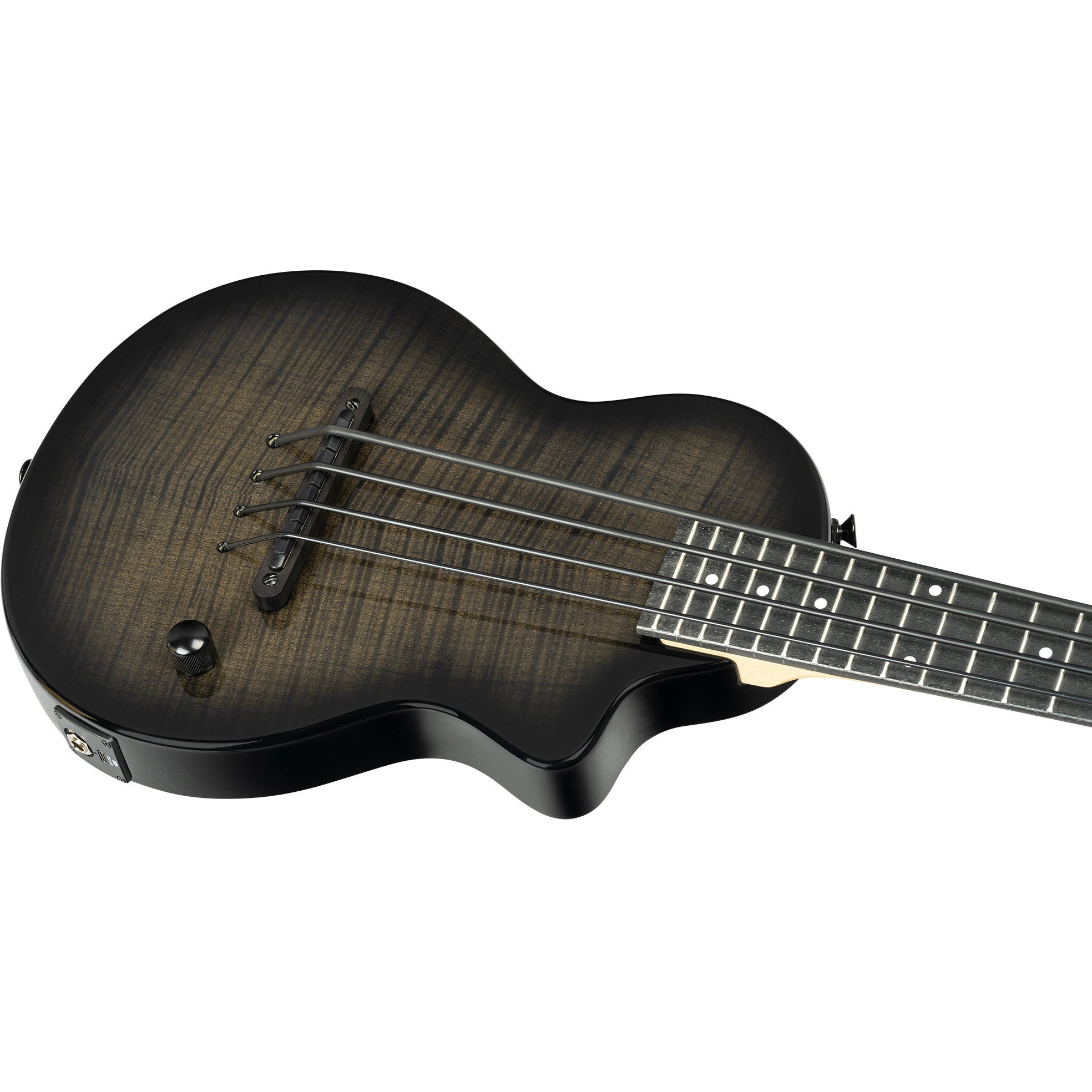 Ortega Neo Series NEO-BS-TGB elektrische bas ukelele met gigbag