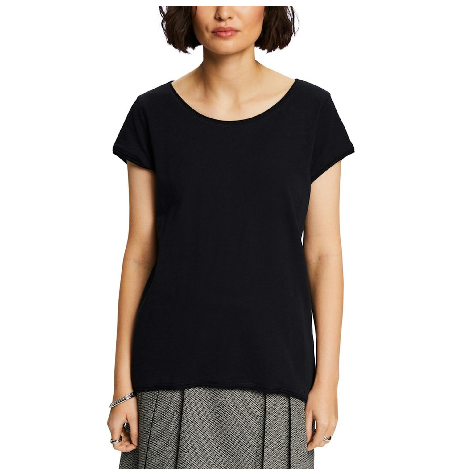 ESPRIT N tee co/slub