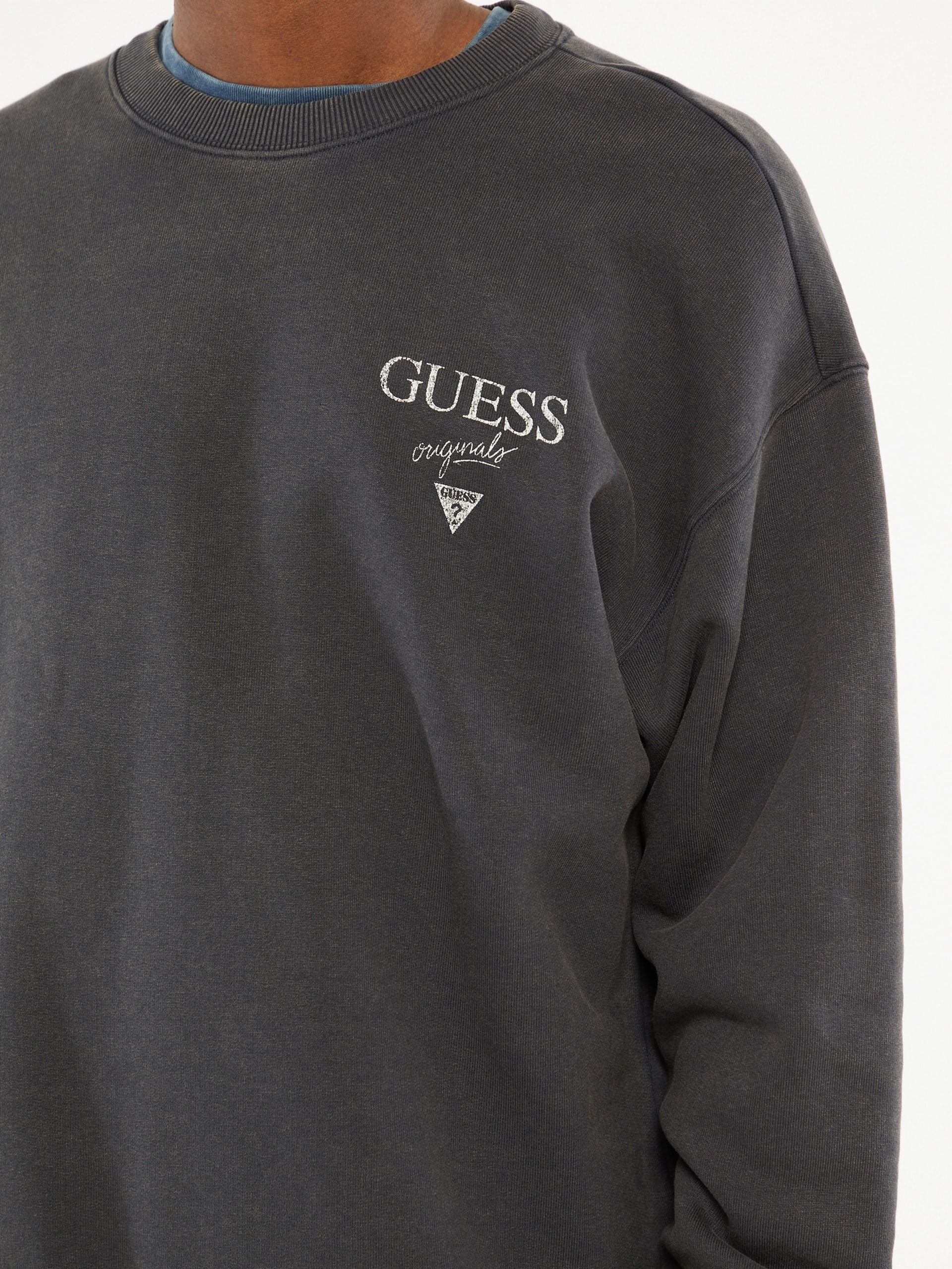 Moletom GUESS Originals Eco Baker com gola redonda