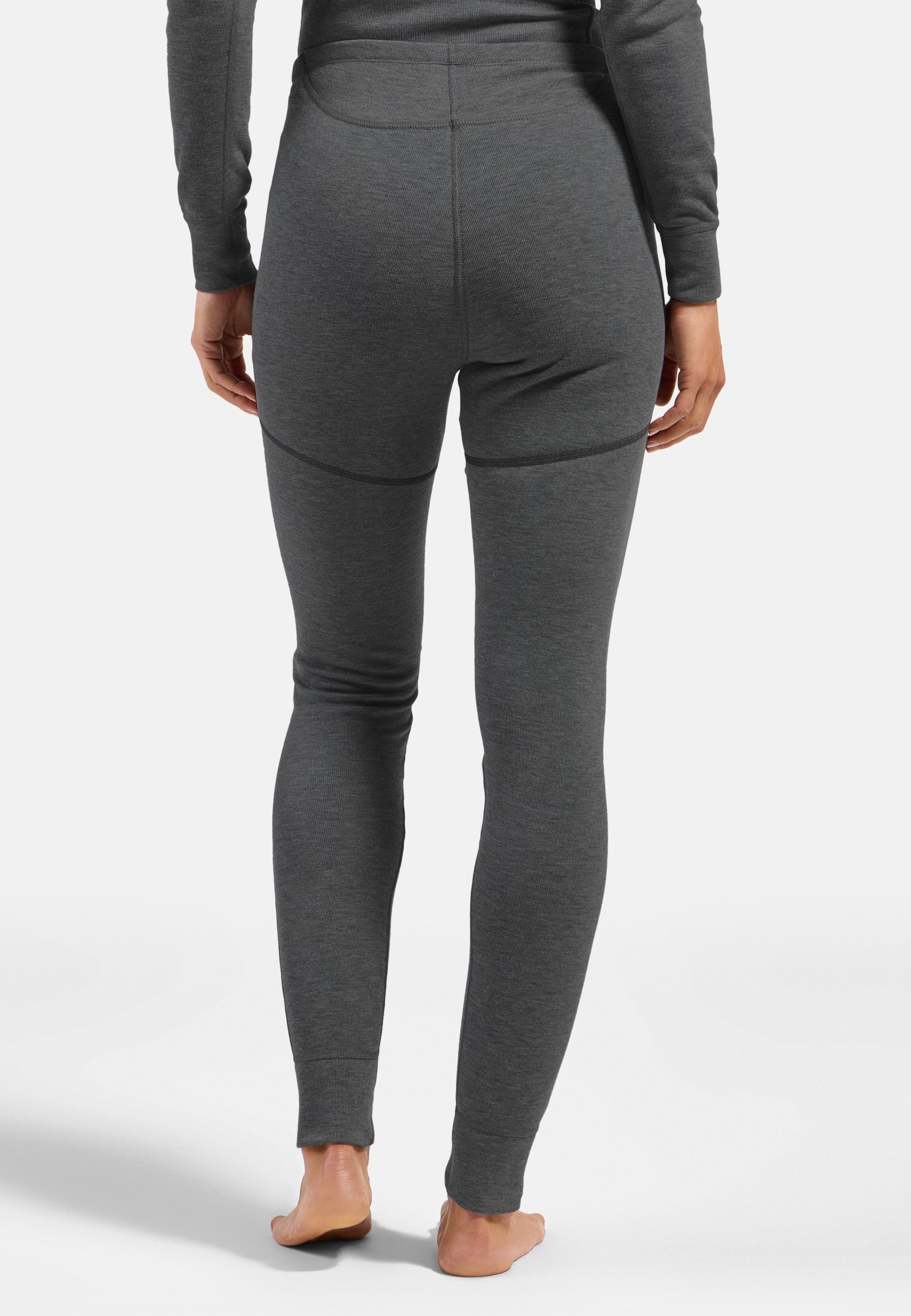 Active X-Warm Base Layer Tights in odlo steel grey melange