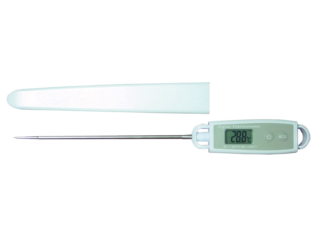 Thermomètre de cuisson digital blanc - -50°C à   200°C - étanche IP67 - Matfer