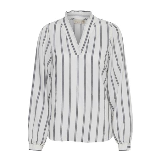 Fransa Shirta Bluse, Birch Mix, XL