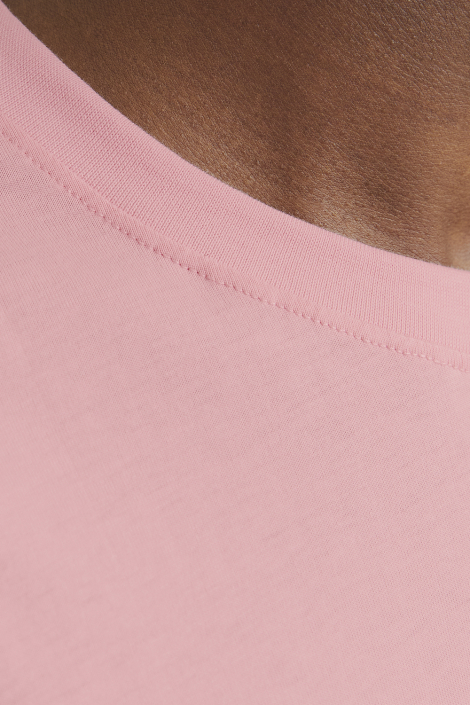 Jack & Jones roze heren t-shirt