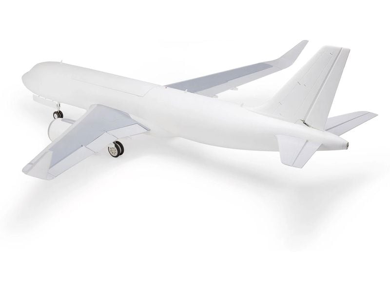 E-flite Flugzeug Airbus A320 Neo Base White BNF Basic Twin 64 mm EDF Modellflugzeug