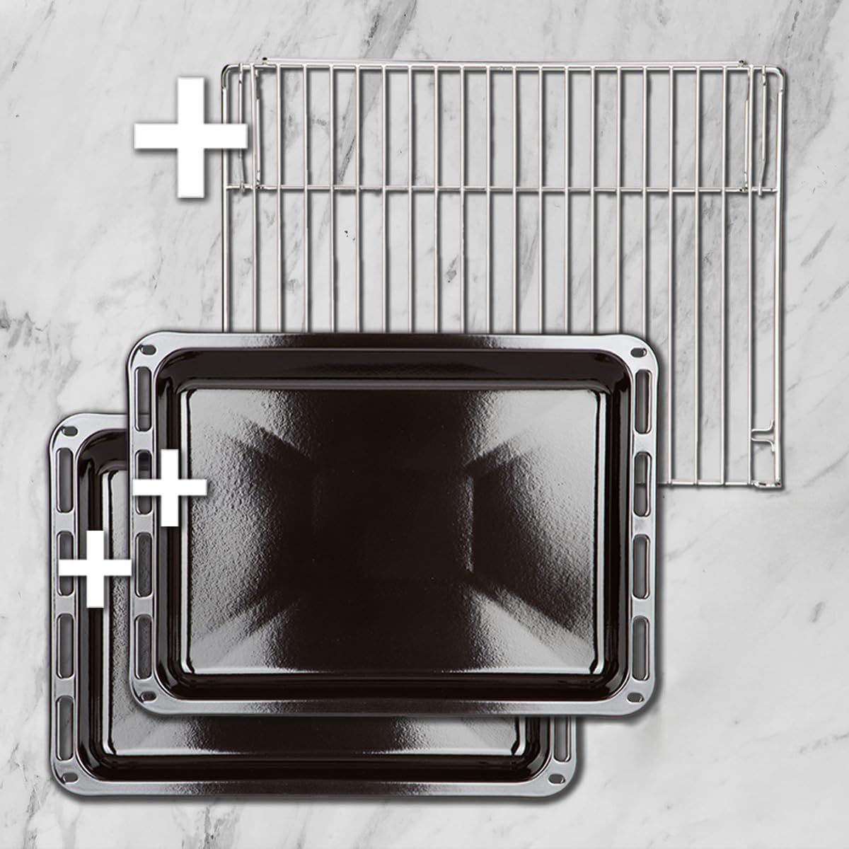 KKT KOLBE Autarkes Herdset | 60cm Einbaubackofen BO8810SS | 59cm Kochfeld CH5901RL | Grill | Heißluft | Teleskopauszüge | Automatik-Timer | Wärmeschutzverglasung | Kindersicherung | SET8810CH59RL