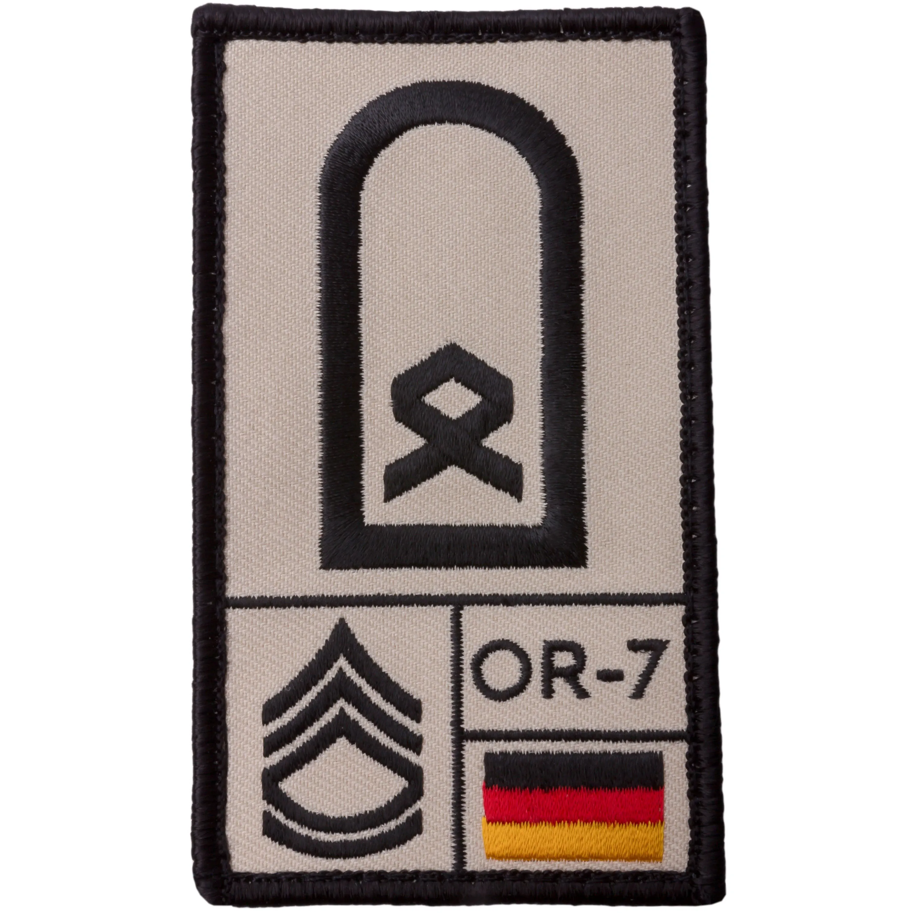 Café Viereck -  Rank Patch Hauptfeldwebel