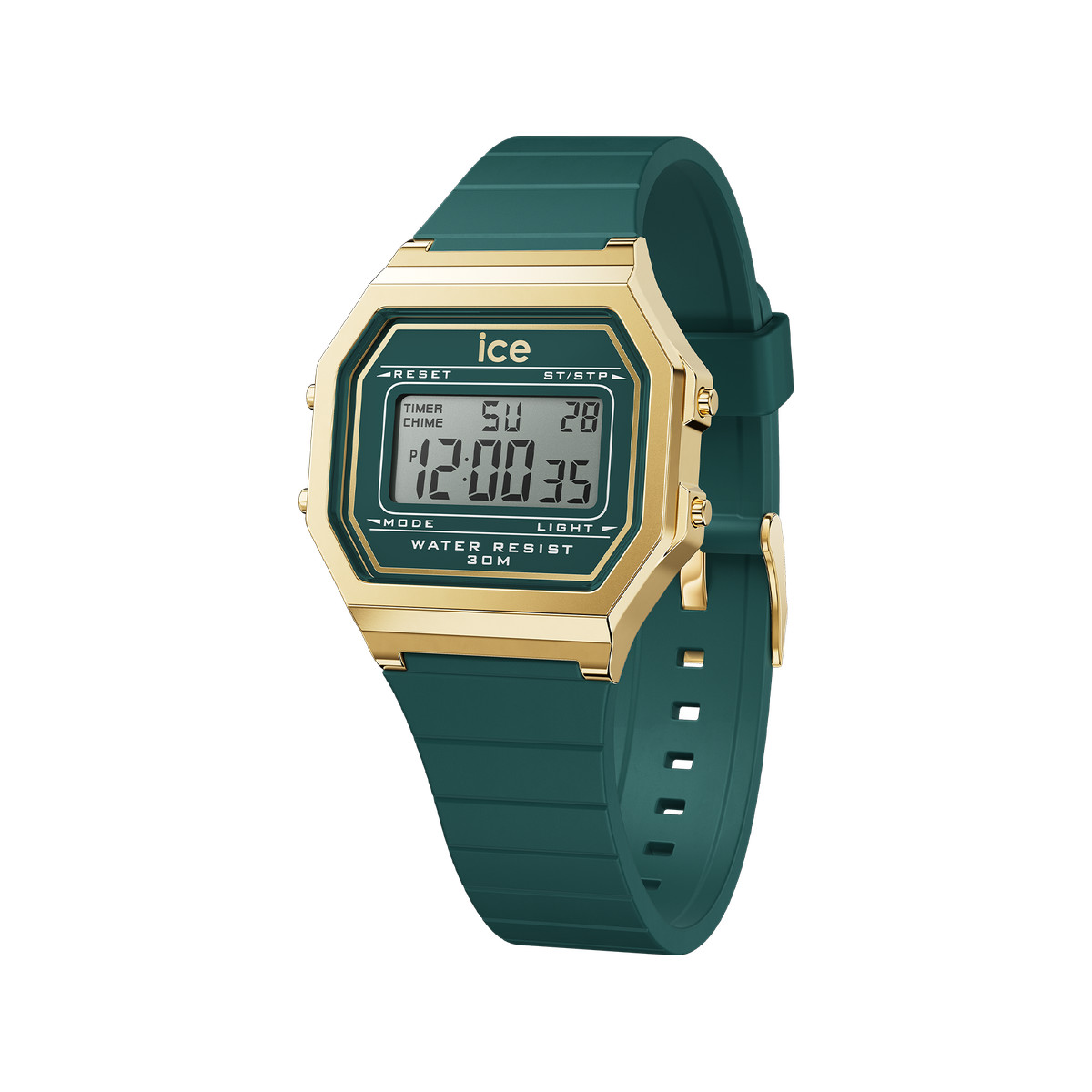 Montre ICE WATCH Ice digit retro femme bracelet silicone bleu
