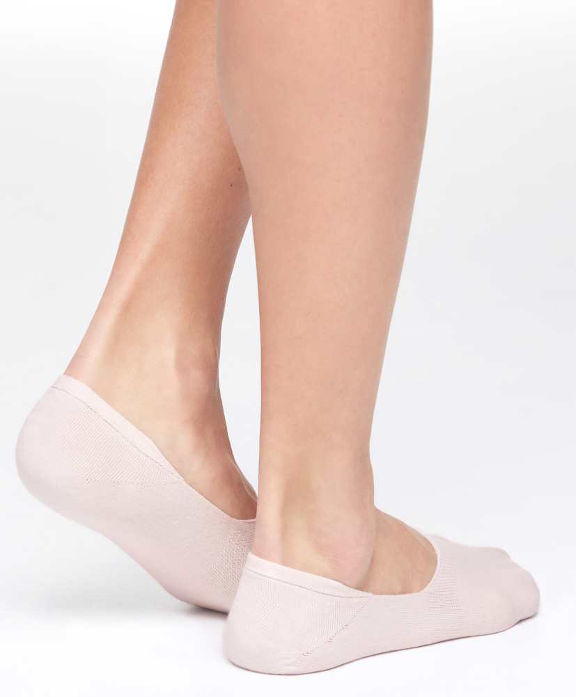 2 pares de meias de algodão