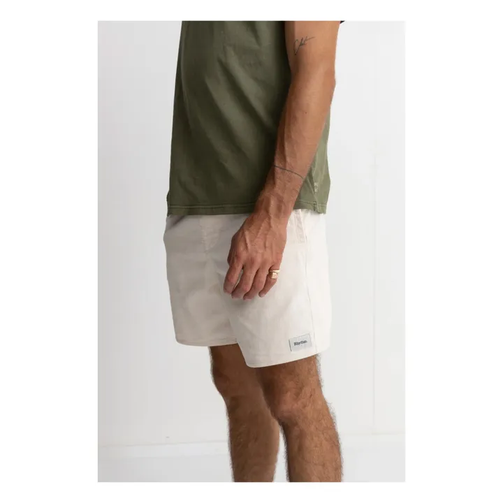 Rhythm Short Classic Velours | Ecru