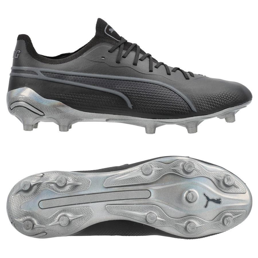 PUMA King Ultimate FG/AG Eclipse - Noir/Gris