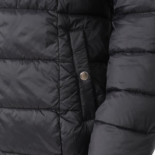 Doudoune Longue Capuche Femme Zulu Noir