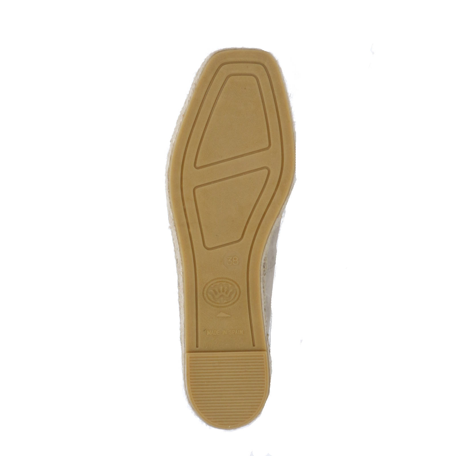 Fred de la Bretoniere June Li  suède espadrilles beige