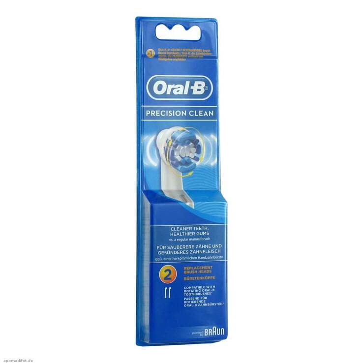ORAL B Aufsteckbürsten Precision Clean, 2 St