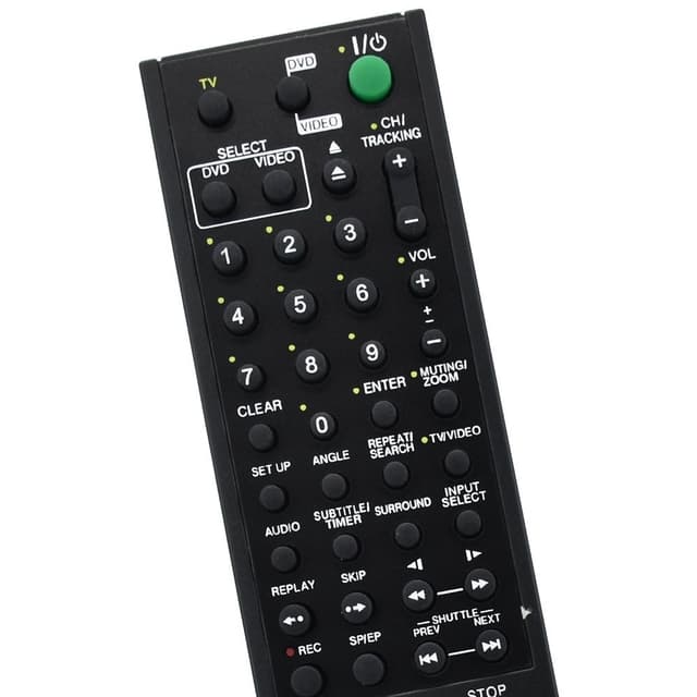 Udskiftning af fjernbetjening til RMT-V504A til Sony DVD