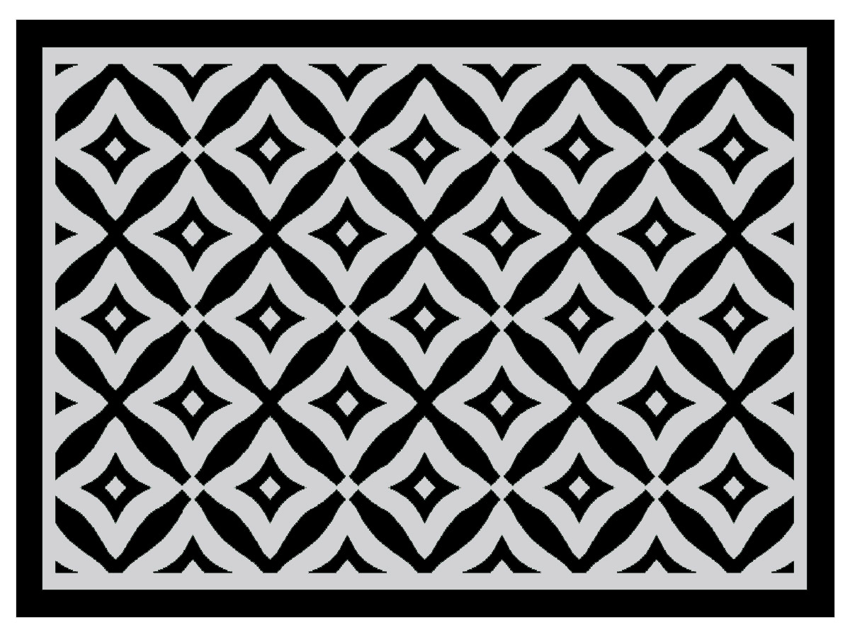 Obelink Patio Mat Cube 370 x 270 cm tenttapijt