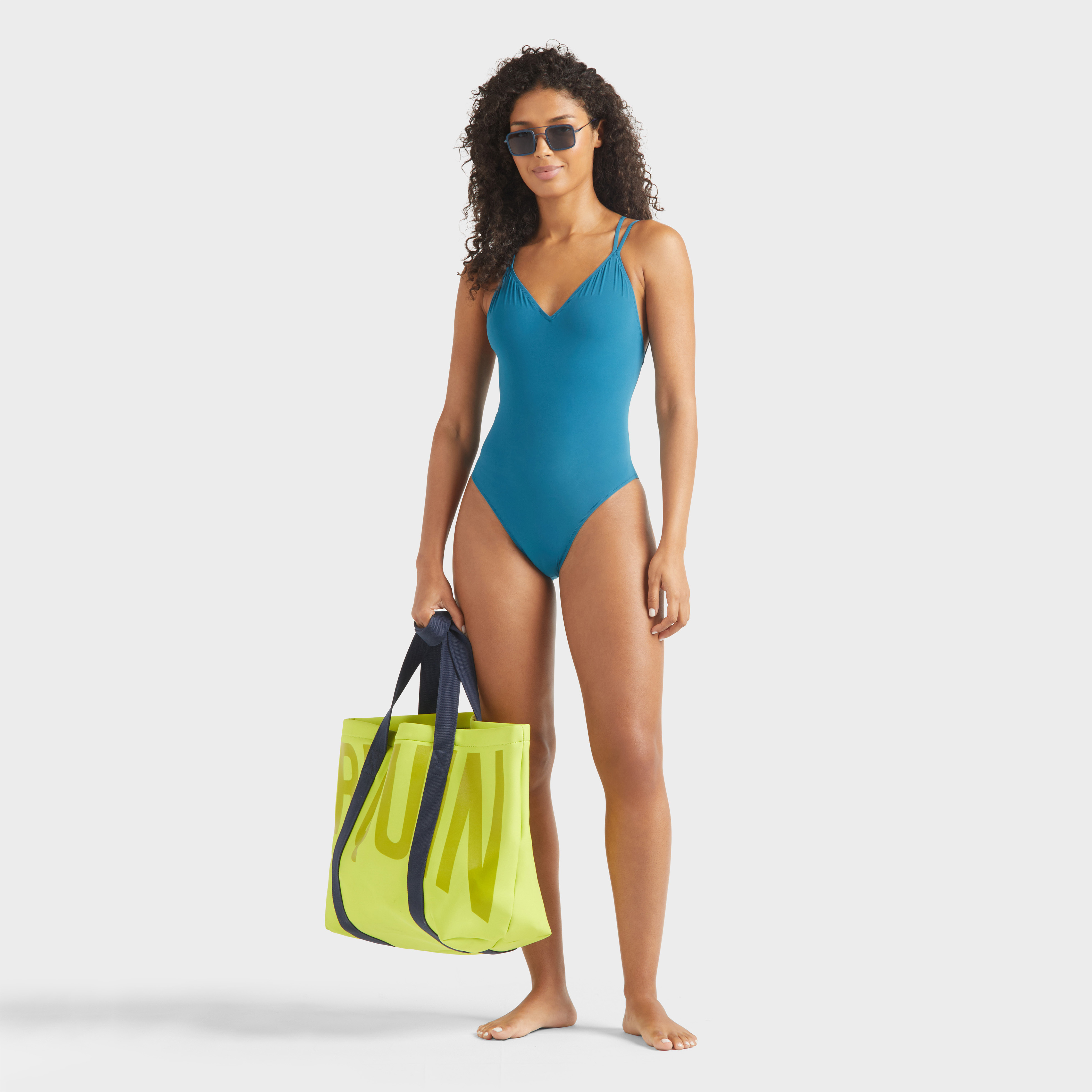 Maillot de bain une pièce seconde peau femme uni