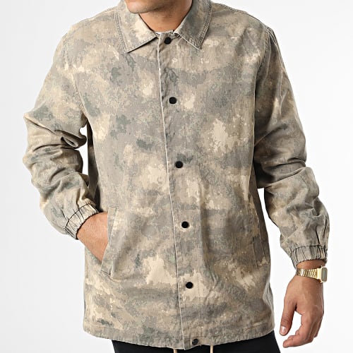 Surchemise Camouflage Beige