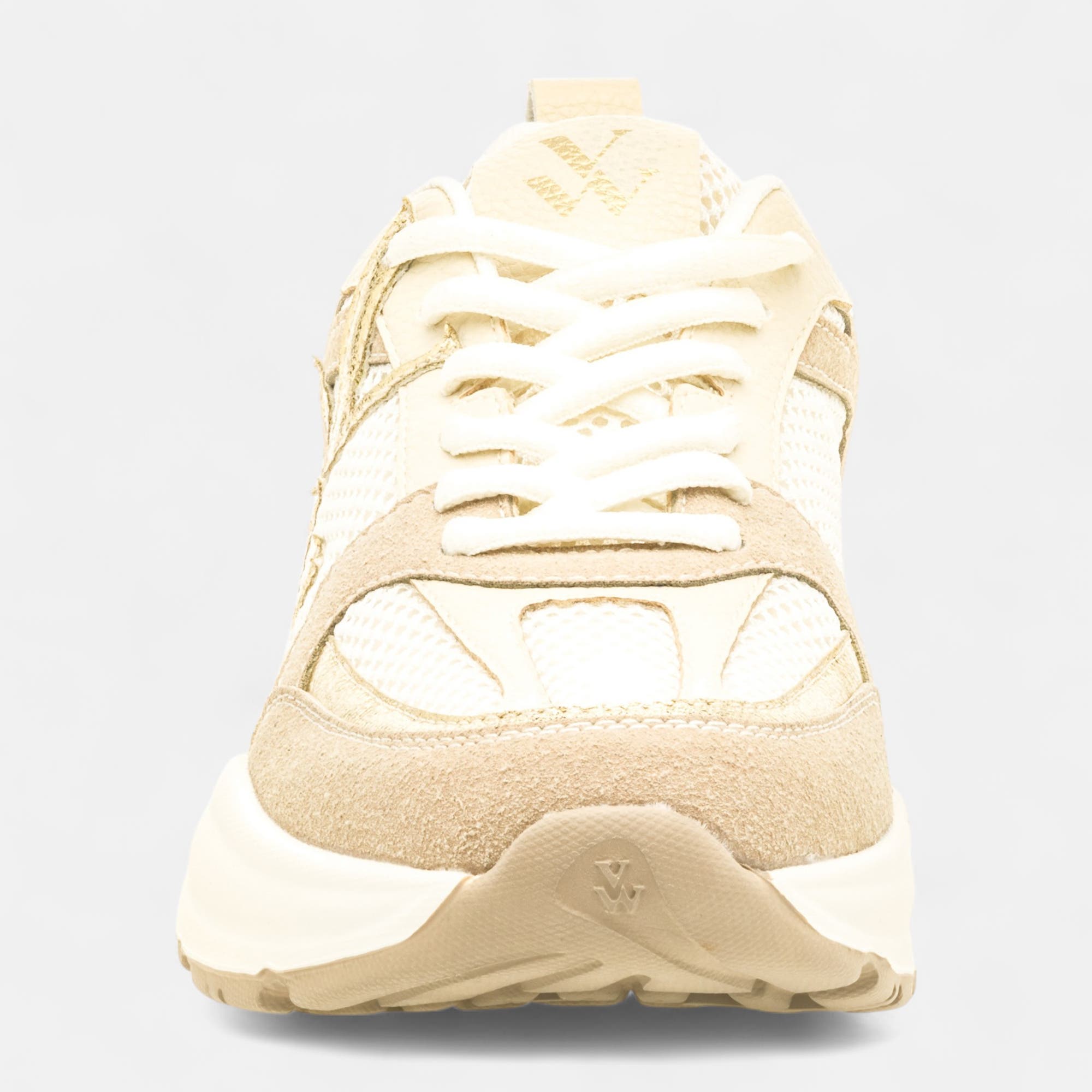 Baskets basses Femme beige