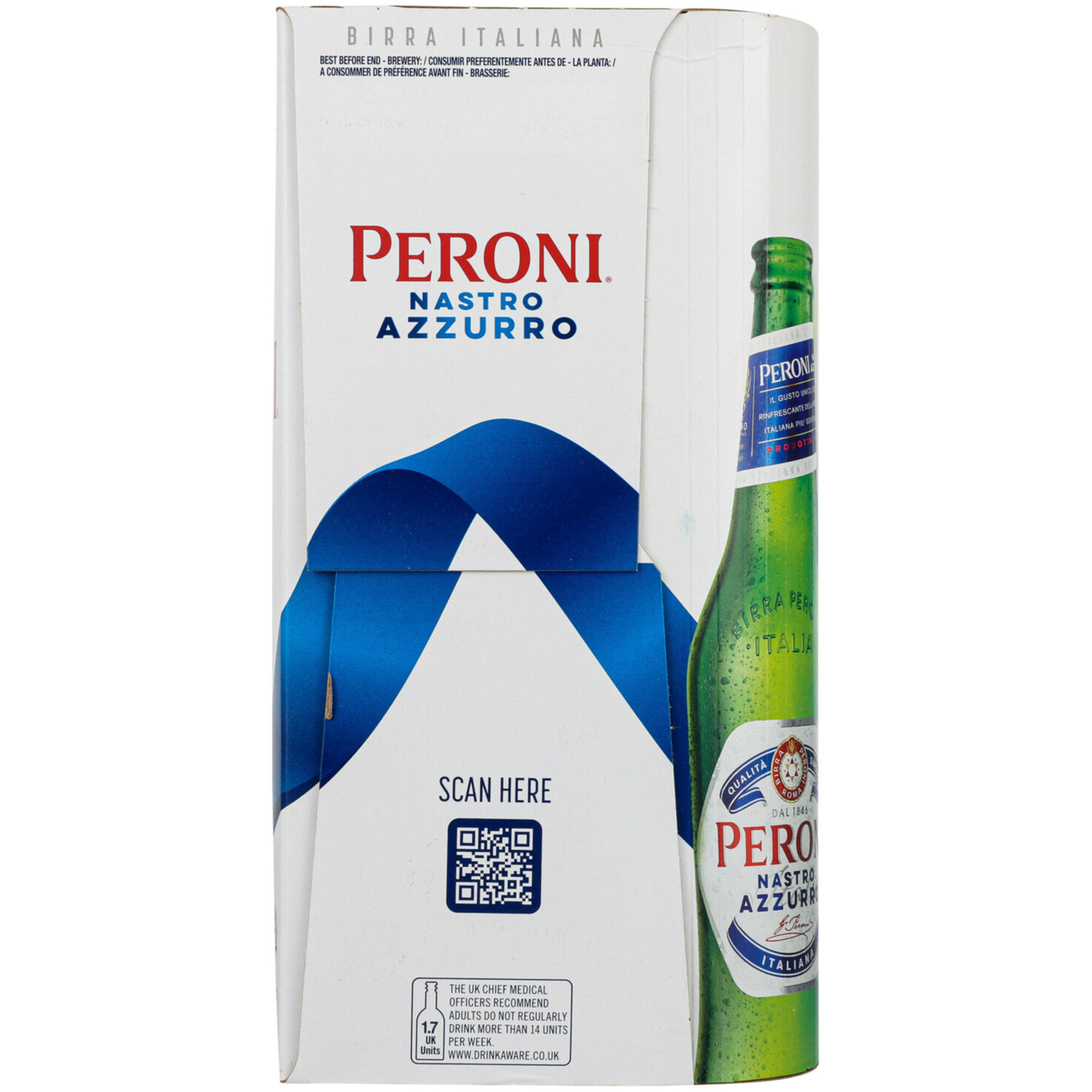 Peroni Bier Nastro Azzurro 4x33cl -132cl