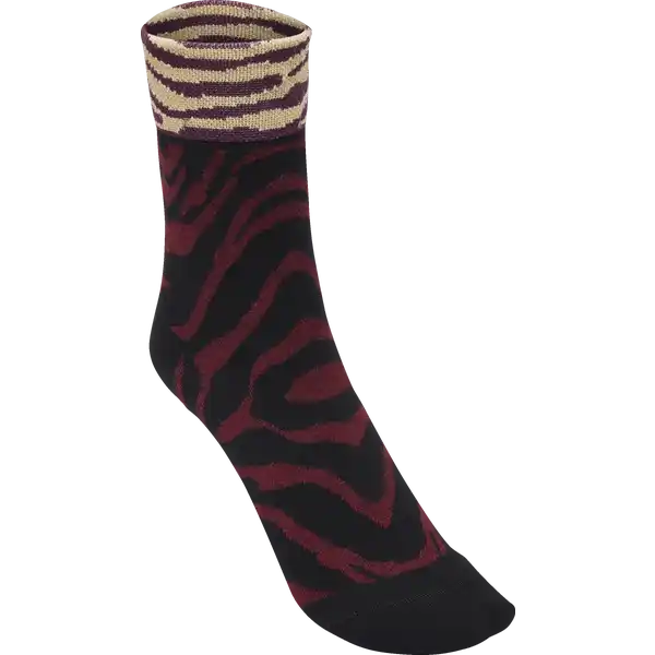 Socken 3er Winter Leo / Zebra Glitzer 35 / 38