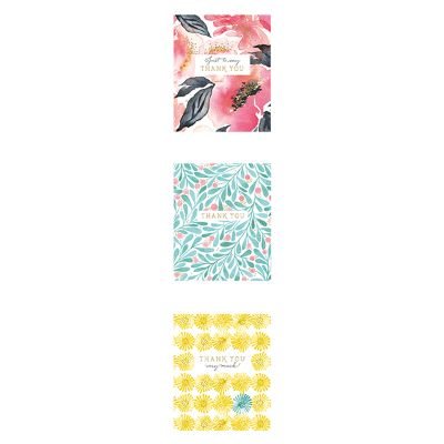 Floral Notecards - Pack of 12