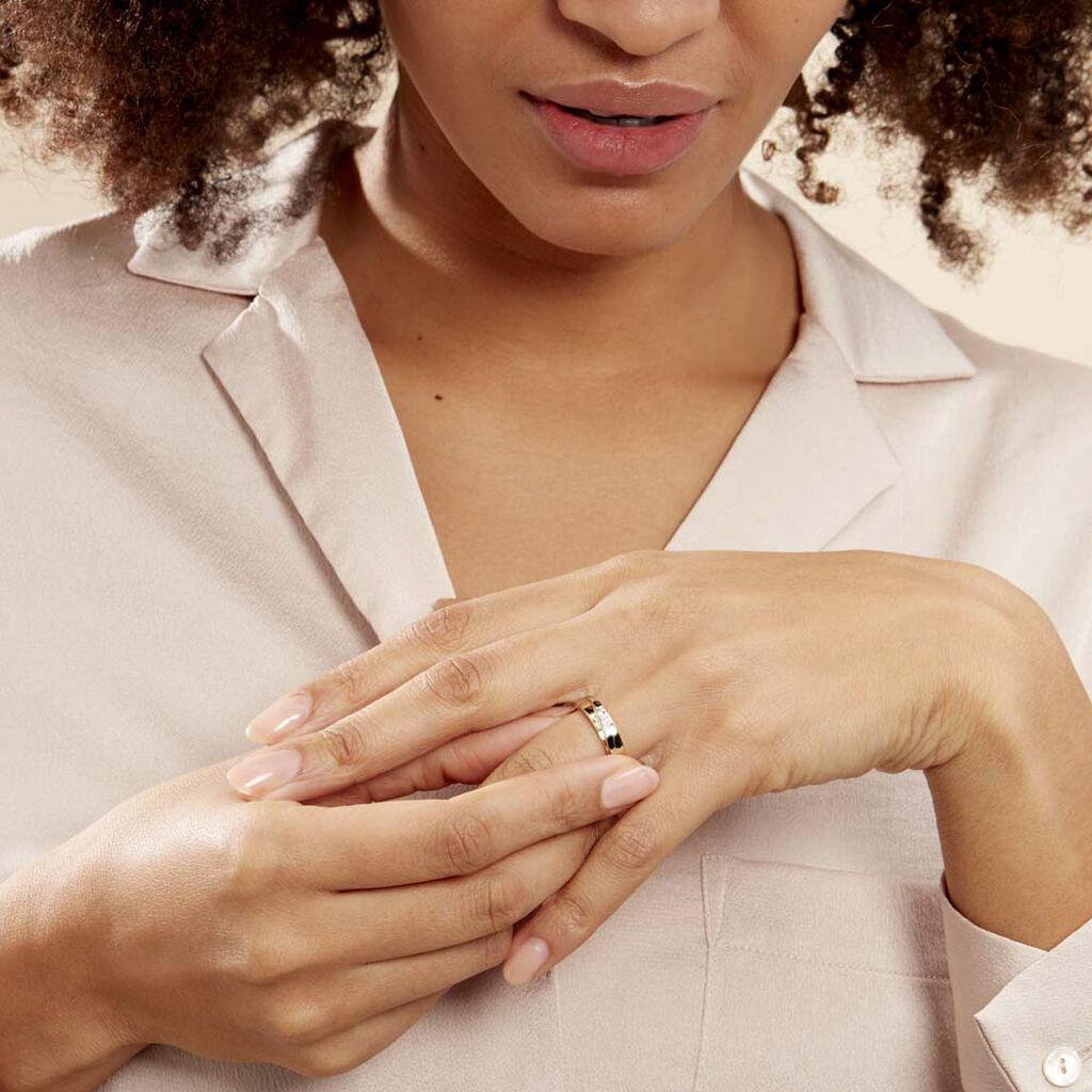 Bague Bryanna Or Bicolore Diamant