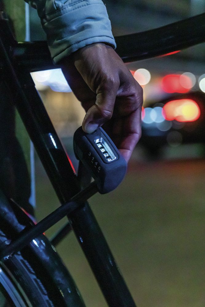 Abus Bordo Combo 6000C/90 LED BK SH Faltschloss kaufen | Bike-Discount