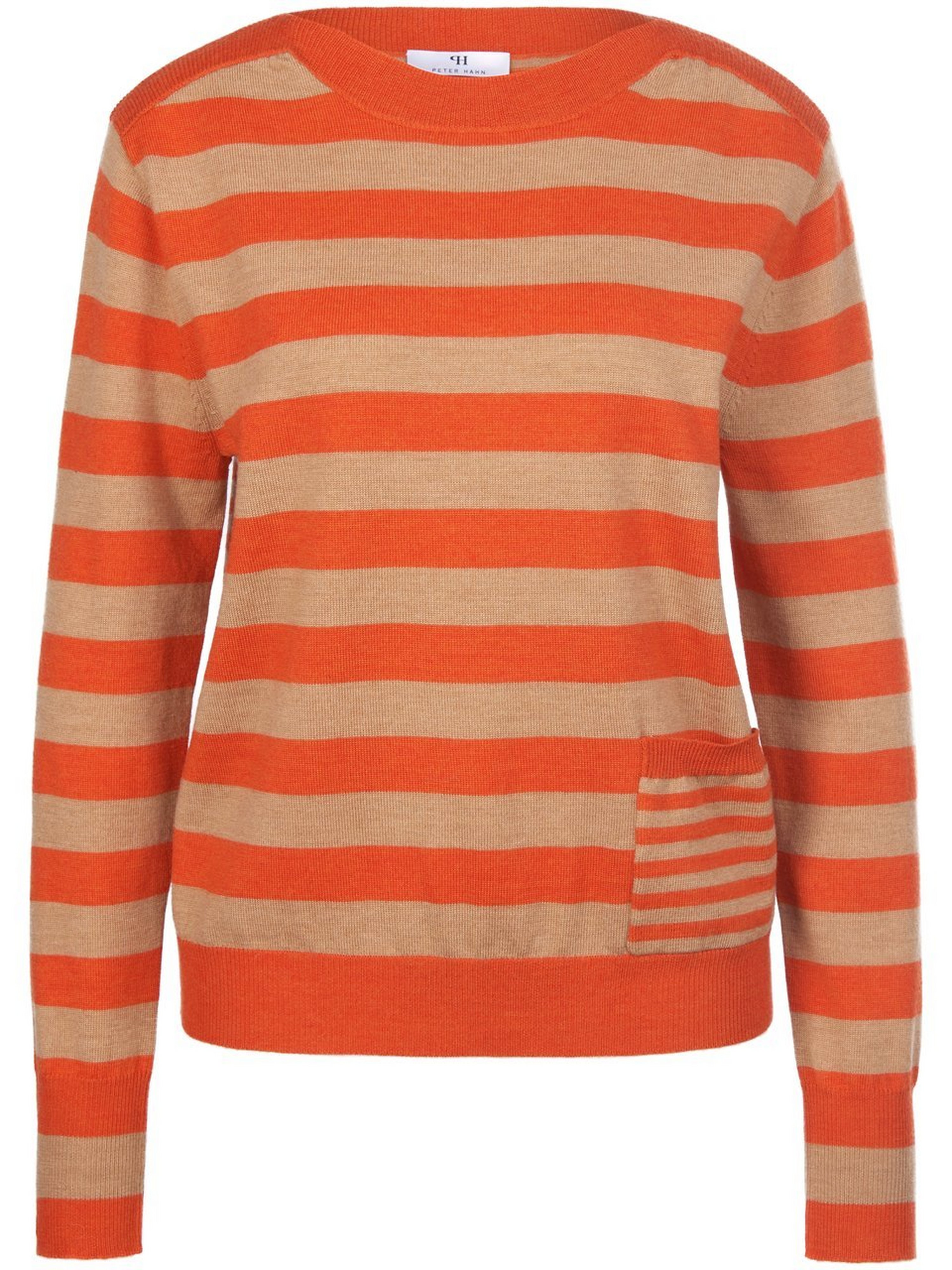 Pullover mit U-Boot-­Ausschnitt