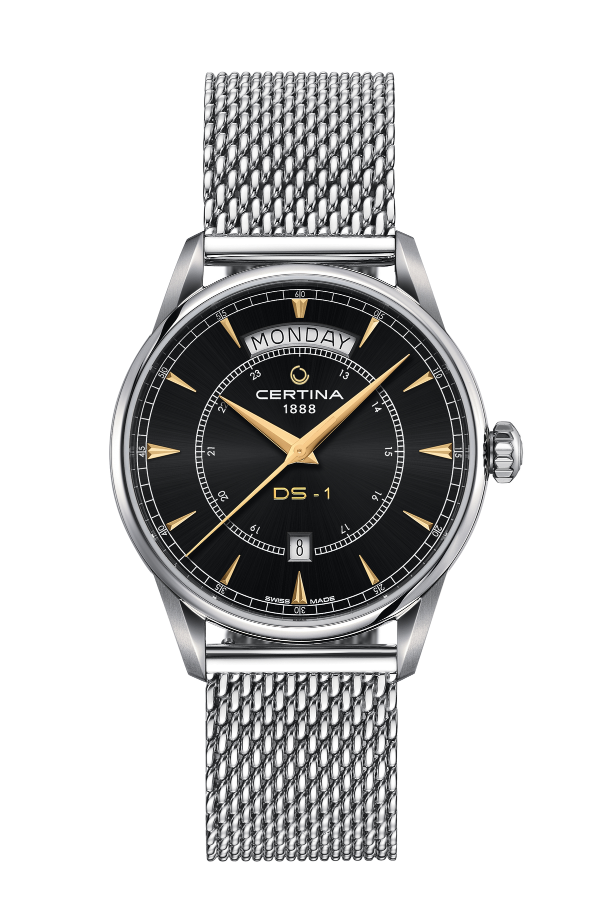 Certina DS-1 Day Date Schwarz C029.430.11.051.00