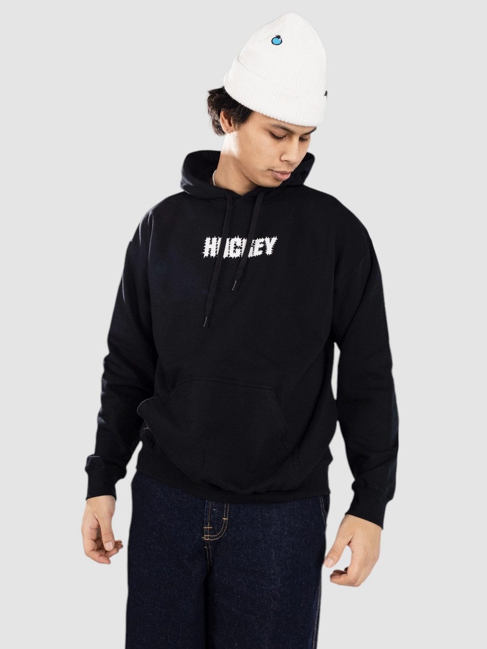 Hockey Skateboards Black Crack Hoodie black crack