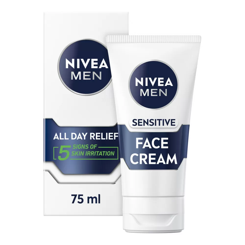 Nivea Men Sensitive Face Cream - 75 ml.