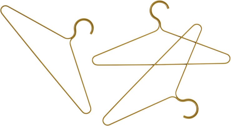 Hay Colour Hanger-Set of 3-Dijon