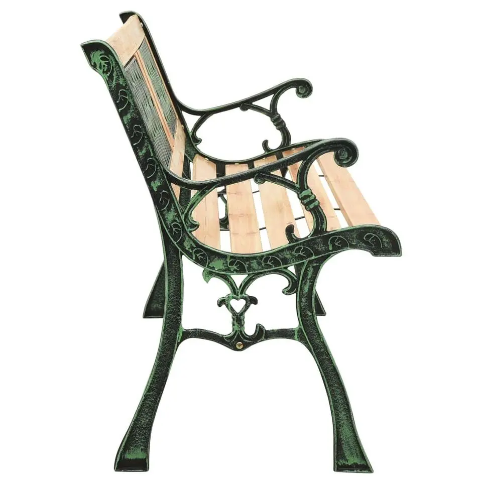 vidaXL - Tuinbank - Groen - Chinees vurenhout - 122 cm