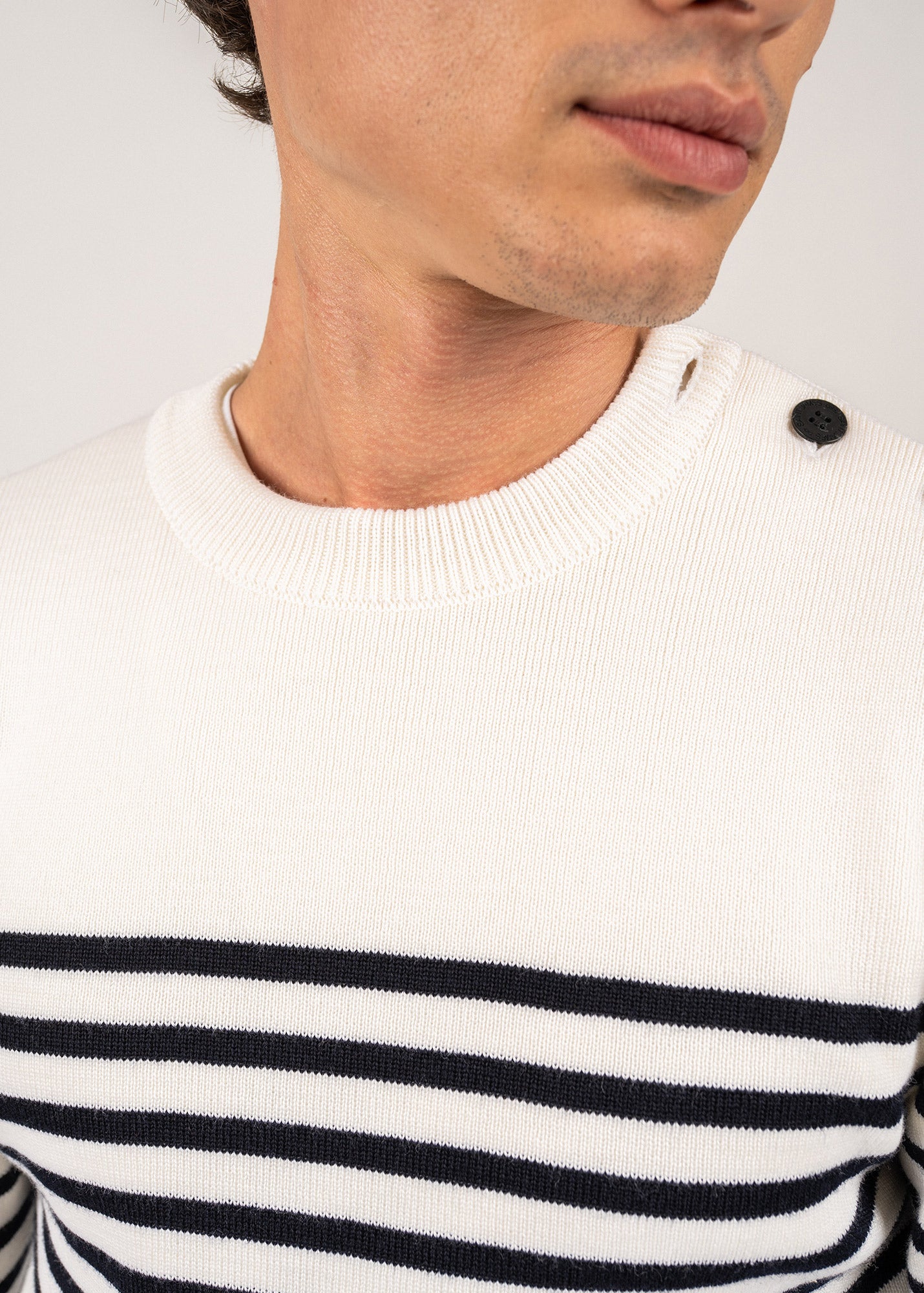 Pull marin rayé Rochefort